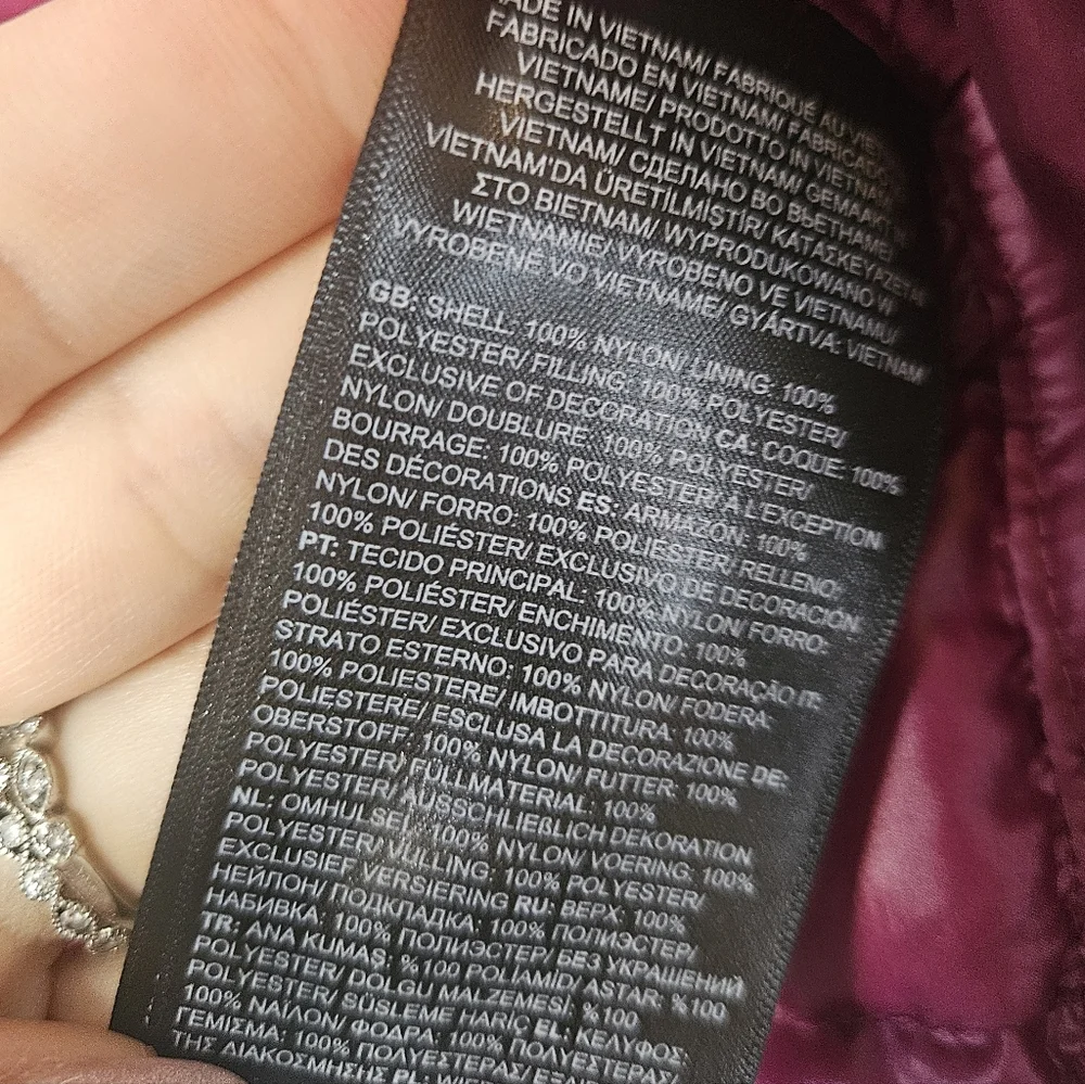 The North Face Thermoball Eco Parka Thigh-length Fitted Quilted Puffer Coat S - Picture 15 of 15